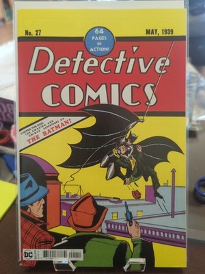 Detective Comics 27 (Facsimile Edition) (DC Comics October 2022)