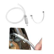 Car Brake Bleeder Hose with One Way Check Valve,Durable Brake Fluid Bleeder