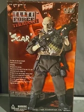 Elite Force Scar Terminate Military action figure Toy Box NIB 12" BMC3 Rare