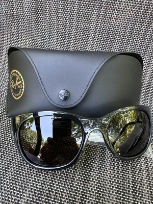 Ray Ban sunglasses ORB4216 Plastic Black Frame ~Dark Green Lens~ New In Box!!