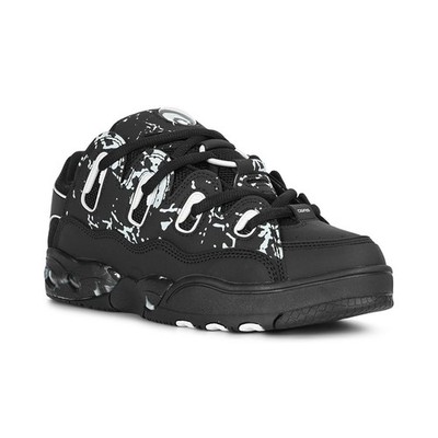 Osiris D3 OG Skateschuhe - Schwarz/Weiß/Marmor