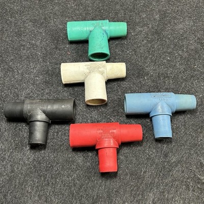 Lot Of 5 Cam Lock 3 MFF - 2 MMF Tee Set Connector Male Female  Adapter