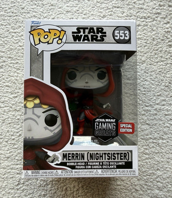 Funko Pop! Star Wars Gaming Greats Merrin (Nightsister) #553 Special Edition