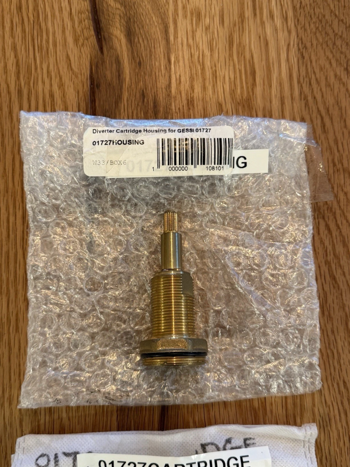 2-Way Red Diverter Thermostatic Cartridge & Housing For GESSI 01727 - New 2