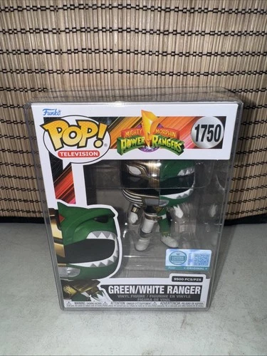 Funko Pop! Supreme LE Power Rangers - Green/White Ranger #1750 W/Protector