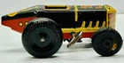 Vintage 1930's MARX #3 Tin Litho Windup Race Car for Restoration or Parts