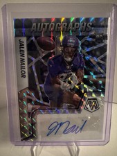 Jalen Nailor 2022 Mosaic Silver Prizm Autograph #RAM-JN Rookie Card RC Auto. rookie card picture