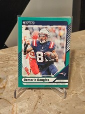 2024 Panini Donruss - #91 Demario Douglas Green Press Proof