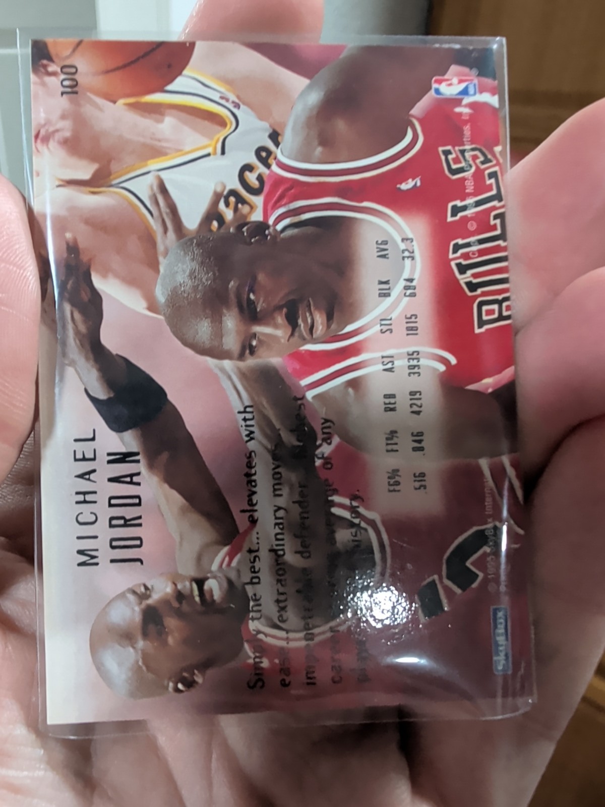 1994-95 Skybox Emotion - Michael Jordan #100