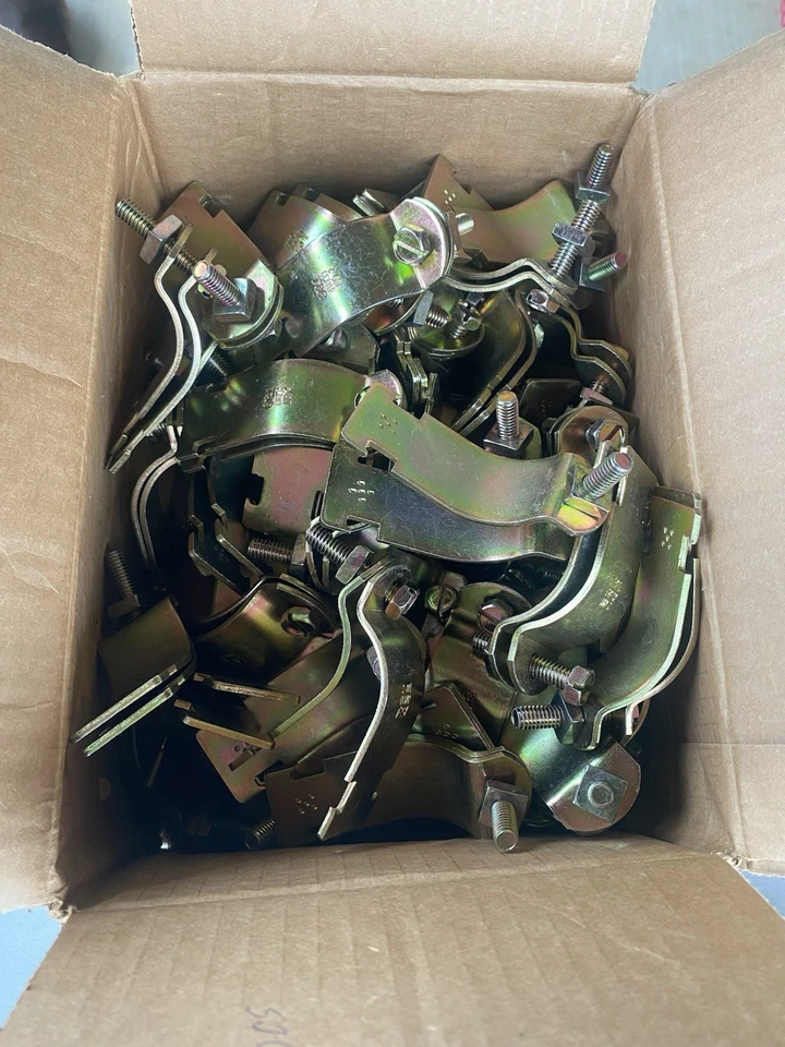 "Correas para tubos de conducto - T & B 701-2"" EMT correas Unistrut (45 piezas) - caja parcial nueva" Foto 3 de 3