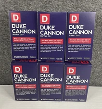 Duke Cannon Naval Diplomacy Big Ass Brick of Soap Mens 10 oz Box Of 6 Bars