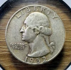 1952-P Washington Quarter - Actual Coin Shown - Free Shipping & Tracking INV#203