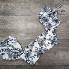 Phax Puff Sleeve Bikini Top Size S
