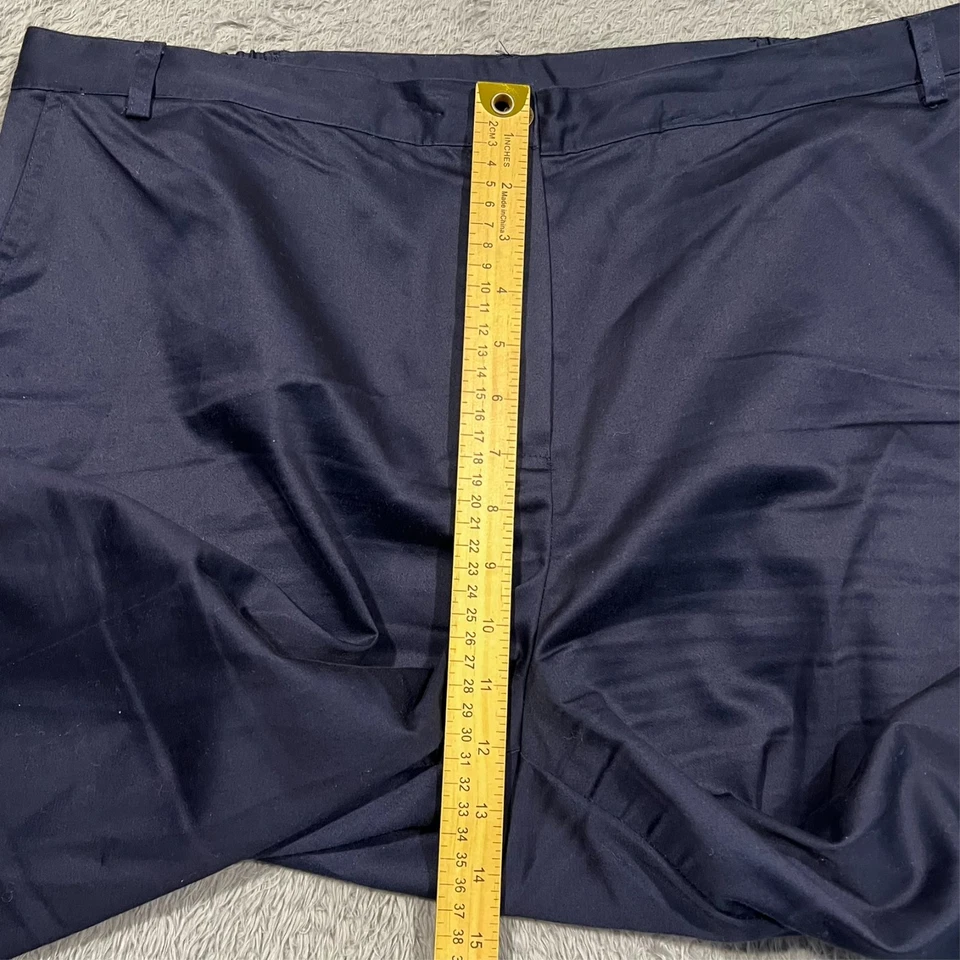 Alfred Dunner Capri Dress Pants Chinos Womens Plus 18 38x20 Blue Pull On - Image 4 of 4