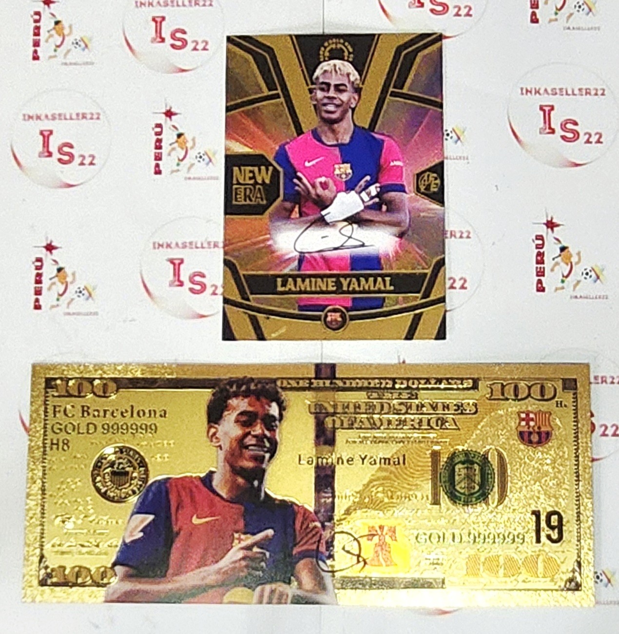 Lamine Yamal Auto Impreso FC Barcelona