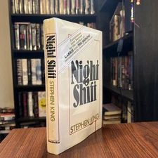 Stephen King, NIGHT SHIFT, Hardcover BOMC Doubleday 1978