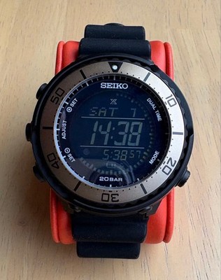 SEIKO SBEP025 PROSPEX Field Master Watch Timepiece Solar 20ATM Authentic