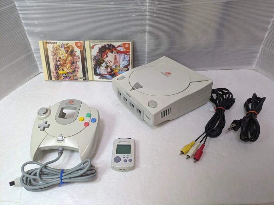 Dreamcast Console System Visual Memory Marvel VS Capcom 2 Japan - Image 4 of 4