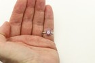 Classic Art Deco Ring Diamond and Ruby 18k Solid Gold Great for Engagement  (#5) — photo 5