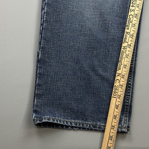 Vintage US Polo Assn Jeans Mens 34x32 34x31 Dark Wash Baggy Skate Jorts Y2K - Picture 4 of 15
