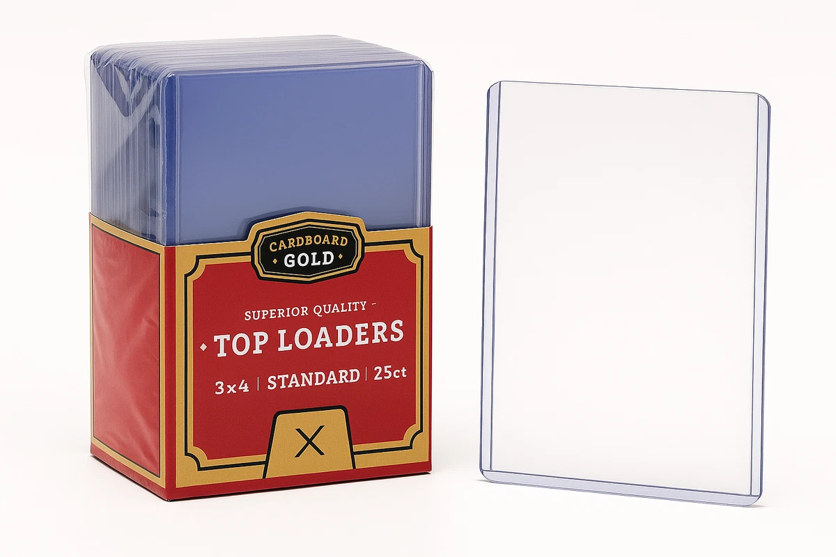 Pack De 10 Fundas Rígidas Top Loader De 35PT – Tamaño Interior 6.4x9 Cm, Exterior 6.9x9.5 Cm, Grosor 5 Mm. Para Cartas MTG, Deportivas Y Coleccionables. Protección Antiarañazos