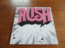 RUSH S/T RARE ORIGINAL CANADA RED MERCURY G. KONG PRESS LP SRM-1-1079 EX