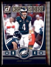 2025 Donruss Football Champ Is Here Jake Elliott Eagles CIH-JET
