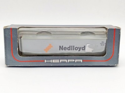 Herpa 7537 Container Auflieger für LKW 1:87 H0 ''Nedlloyd KNLU NL440'' Grau