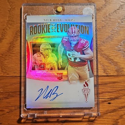 Panini Passing the Torch Rookie Evolution Gold Nick Bosa #RE-NB 49ers /25