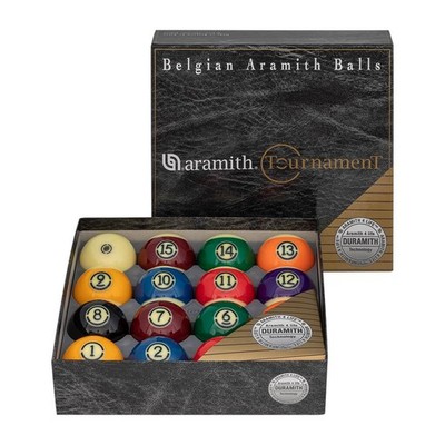 Aramith Tournament Pool Ball Set with Duramith  Technolology -  2 1/4''