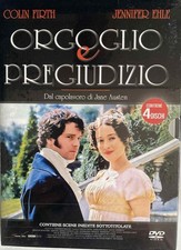 ORGOGLIO E PREGIUDIZIO BOX 4 DVD Italia *SIGILLATO* -  Colin Firth Jane Austen