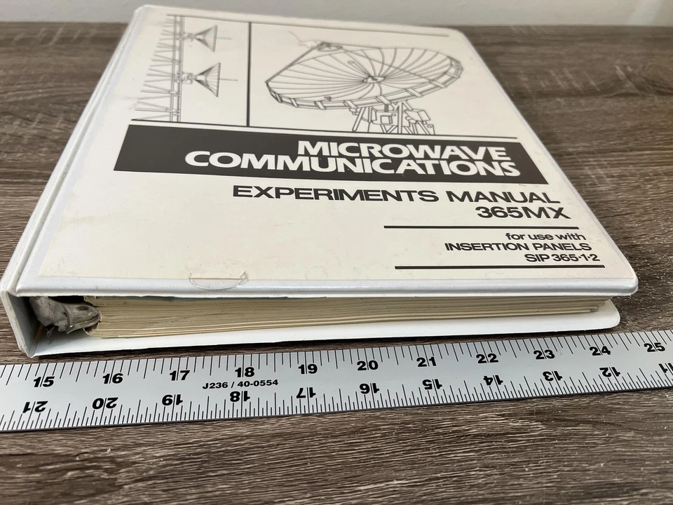 Microwave Communications Experiments Manual 365MX Science Instruments Co USA - Image 3 of 4