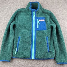 Vineyard Vines Sherpa High Pile Jacket Green Size Small Boys