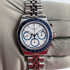 Tissot PR516 Automatic Chronograph 41mm Blue-White Men's Watch T1494621101100