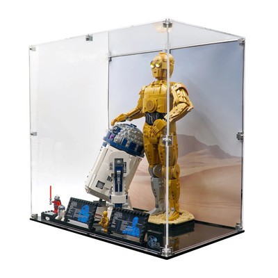 Acrylic Display Case Compatible with Lego Set 75398 and 75379 - C