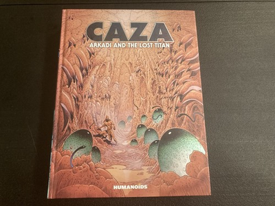 #ad Caza Arkadi and the Lost Titan Humanoids Hardcover English $275.00
