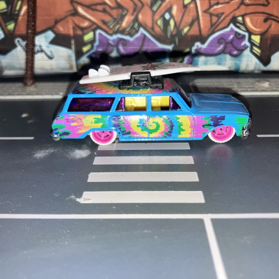 “71 Chevy nova Wagon “Smoke &Fly” W/S Real Riders Removable Surfboard Adult Own - Image 3 of 4