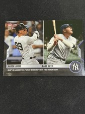 🛑👀 2022 TOPPS NOW AARON JUDGE BABE RUTH #613 🔥