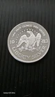 Vintage 1983 ONE TROY OUNCE  .999 FINE SILVER LIBERTY BELL ROUND COIN PROOF...