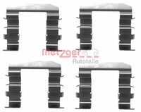 Metzger ZubehöRsatz Scheibenbremsbelag FüR Opel Corsa C F08 F68 1.2 1.0