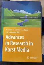Advances in Research in Karst Media Hardcover...