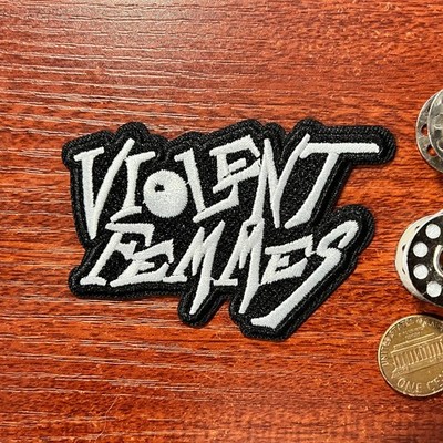 Violent Femmes Fan Patch 80s Folk Punk Alternative Rock Embroidered Iron On 2x3''