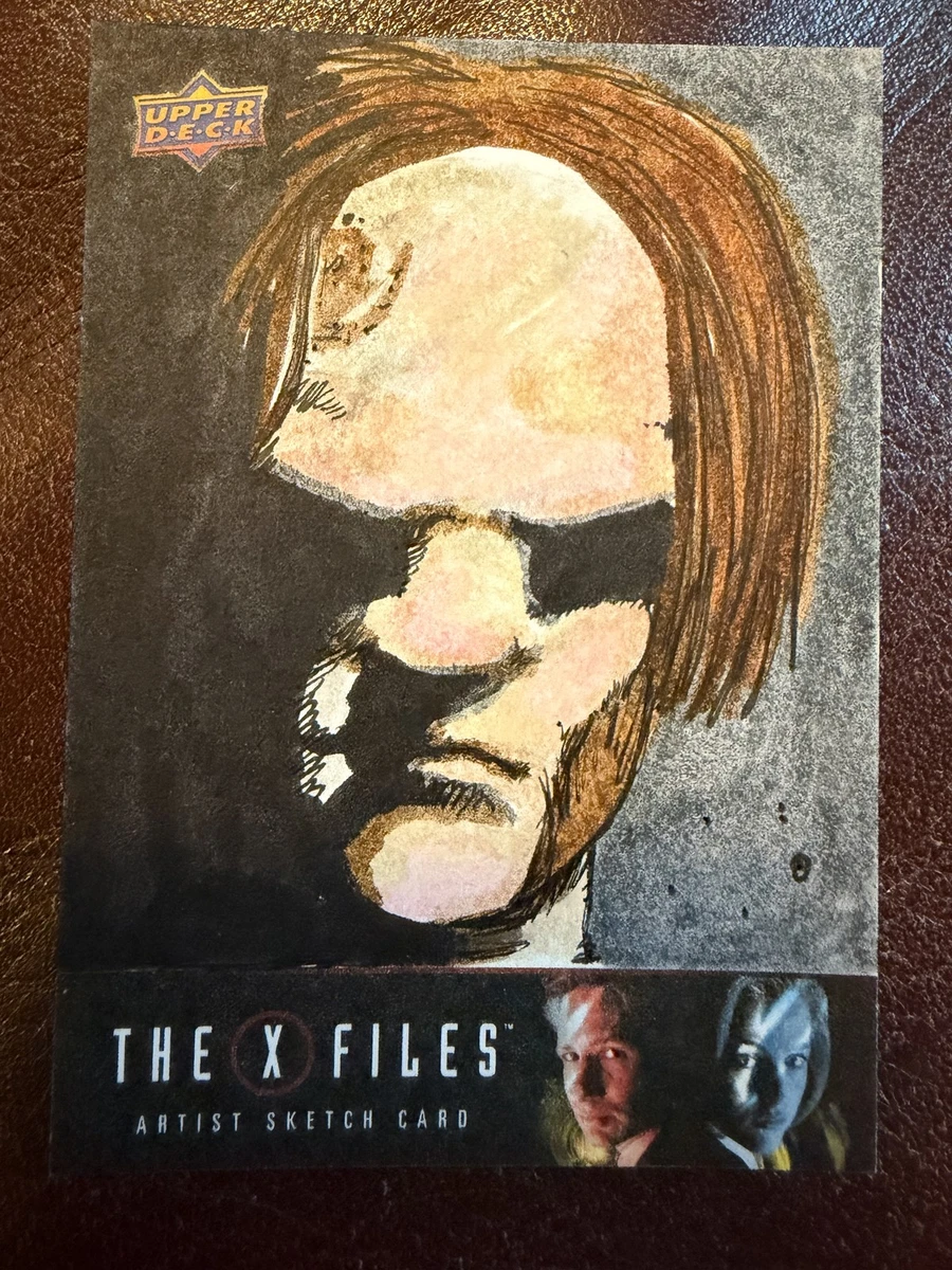 The X-Files カーター スキナー ローン・ガンメン 直筆サインカード