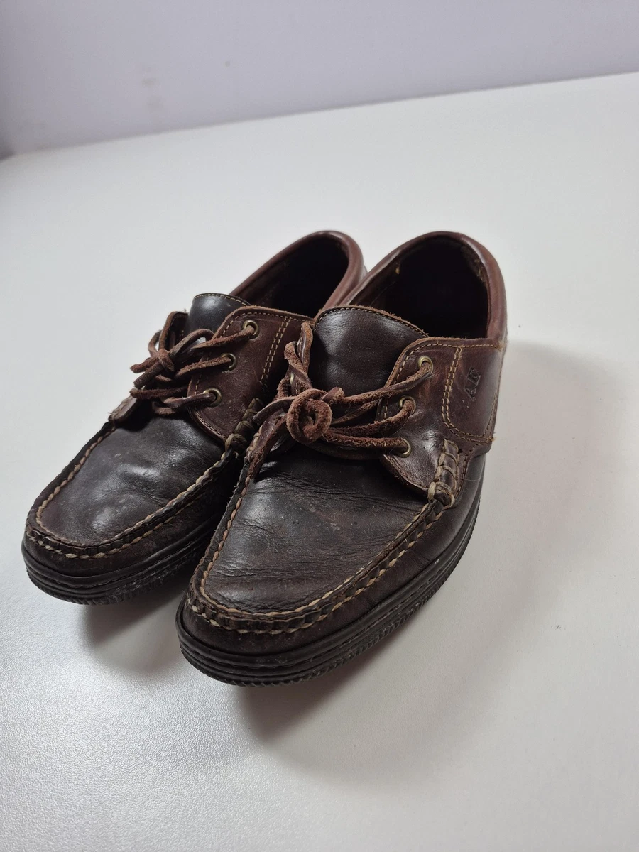 Allen Edmonds Boat Shoe Brown Casual Shoes for Men for sale  display picture 3