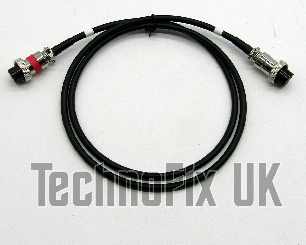 Straight cable for Adonis microphones, 8 pin round plug to 8 pin