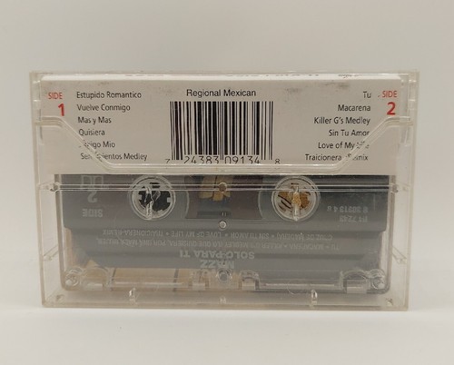 Mazz Solo Para Ti Cassette Tape 1995 Tejano Tex-Mex Joe Lopez Jimmy Gonzalez - Picture 4 of 5