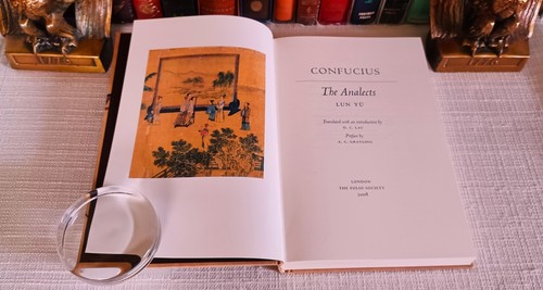 CONFUCIUS THE ANALECTS LUN YU THE FOLIO SOCIETY 2008 SLIPCASE VG+ - Picture 8 of 16