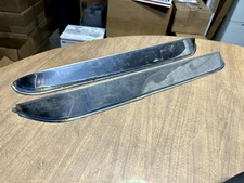 Stainless Steel Screw-On Rain Guard Vent Visors for 80-91 Ford F150 Bronco truck