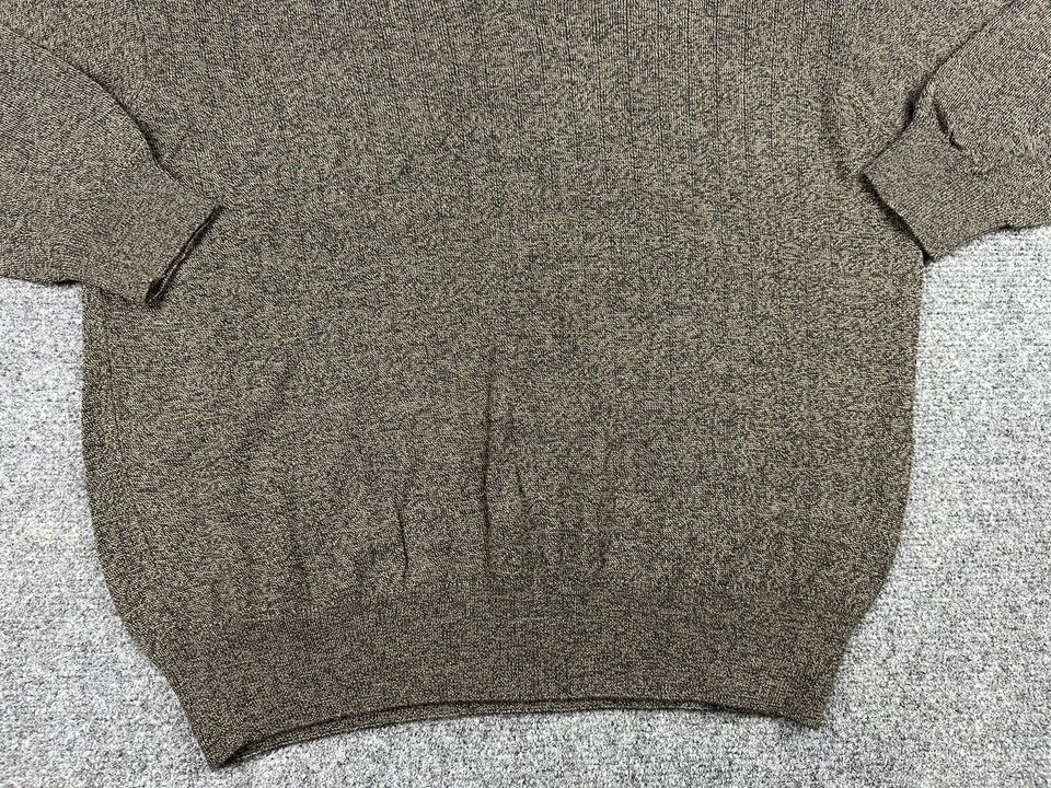 Suéter Pullover Marrón Preswick And Moore Mezcla Lana Merino Para Hombre Mediano Italia Foto 4 de 4