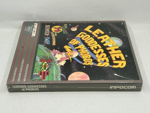 Leather Goddesses of Phobos for Amiga (Infocom, 1986) Big Box New & Sealed - Picture 6 of 6
